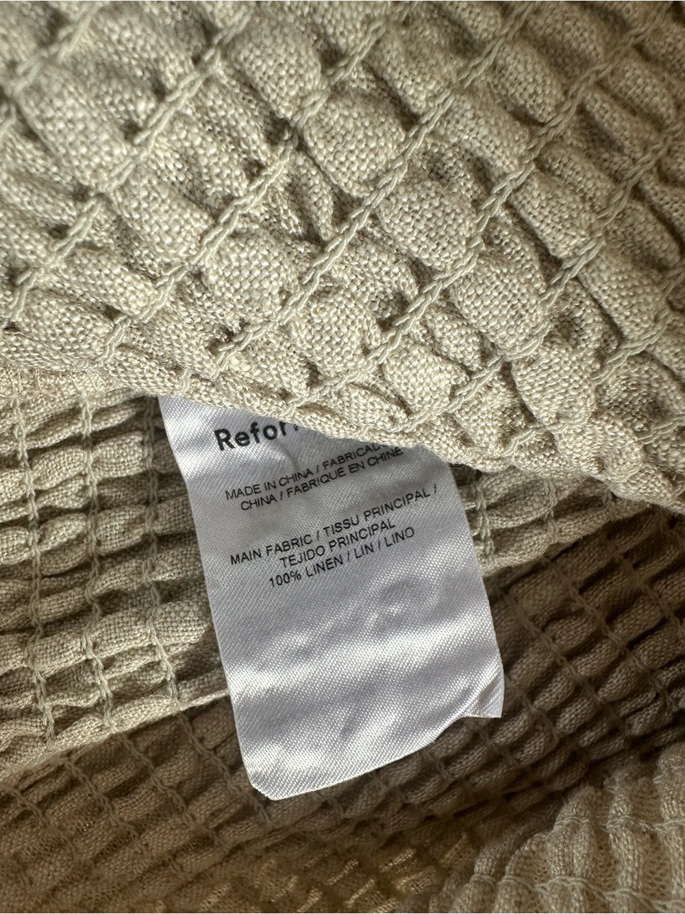Reformation Scarlett Linen Two Piece Set - Picture 6 of 8
